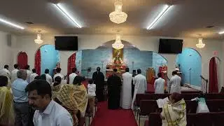 2024-11-17 Munnumel Qurbana led by His Emminence Archbishop Mor Titus Yeldho