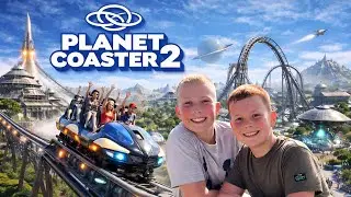 Planet Coaster 2 Square Theme Park Challenge