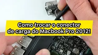 Como trocar o magsafe ou conector de carga.#apple #macbook #imac #