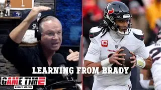 New Texans OC Nick Caley showing CJ Stroud film on Brady, Is HOU's O-line a concern? | Game Time ATX