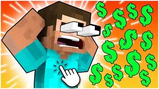 FIQUEI MILIONÁRIO NO MINECRAFT | Minecraft Clicker
