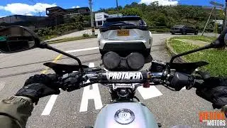 Muy MALA para SUBIR LOMAS | Yamaha Liber 125 Prueba con 2 PERSONAS 