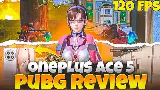 Oneplus Ace 5 Pubg Review 2025 | Oneplus Ace 5 Pubg Test 120 Fps 