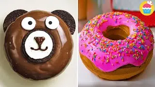 ВКУСНЫЕ пончики, которые можно приготовить дома | Креативные идеи для украшения пончиков