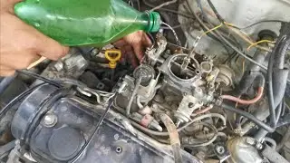 how carburetor petrol drect engine start