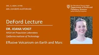 Joana Voigt | Effusive Volcanism on Earth and Mars