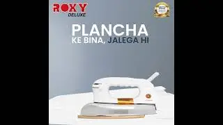 Roxy Plancha Iron: Your Solution to Perfectly Pressed Clothes.