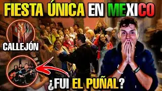 FIESTA NOCTURNA en CALLES de MÉXICO 🇲🇽 VIVÍ CALLEJONEADA  *por PRIMERA VEZ*