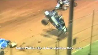 19/5/12 Midget 50 Lapper - Crash