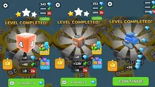 Jelly Run 2048 2 Mode Gameplay Up score 128T Down 4 ultimate jelly run Showdown