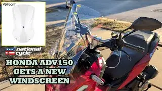 Honda ADV150 Gets A New Windscreen