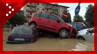 Alluvione a Campi Bisenzio, la situazione nel pomeriggio nella zona più colpita