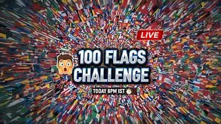 LIVE 🔴 100 Country Flags Survival Game | Last Flag Standing   #Gamex#Live2026