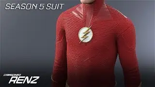 The Flash - CW 3D Season 5 Suit Showcase