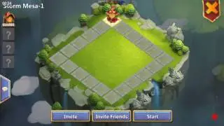 Castle Clash pl Storm messa 1 only 2 heroes
