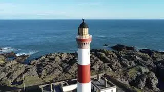 Buchaness Lighthouse.
