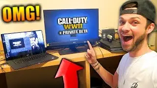 I FLEW my GAMING setup across the WORLD for this...!
