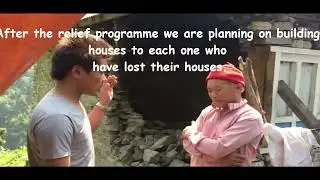 Ten years ago 2015 7.8 magnitude earthquake in Nepal BEF emergency relief supplies to my village 
