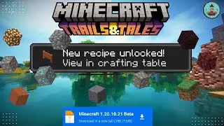 Minecraft New Recipe Unlock notification | Latest Minecraft 1.20.10.21
