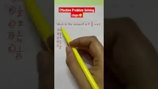 Solve for x quickly #math #tutor #mathtrick #learning #fraction #division #multiply #algebra #solve