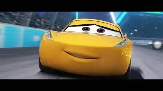 Cars 3- Cruz Ramirez defeats Jackson storm and wins the race!