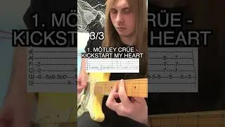 5 Badass Guitar Riffs (With Tabs)