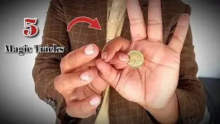 New Coin Vanished Tricks Anyone Can Do | Coin Tricks Revealed | 5 Magic Tricks In This video ✌️
