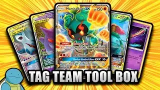 New Crazy Deck: Marshadow-GX Tag Team Tool Box! - Pokemon TCG Online Gameplay (Expanded)
