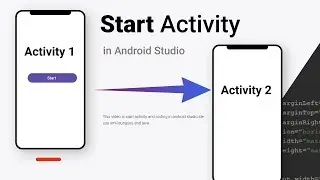 how to start activity in android studio using intent