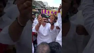 mynampally hanmanth rao dance in bonalu 2021#trs leaders#talasani Srinivas yadav#ktr trs#kcrarmy#trs