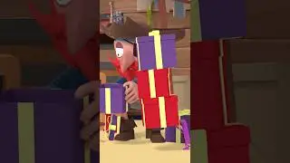 Pirate Captain Opening Presents! 🎁 | Counting with Paula | #shorts #animation #counting #kids