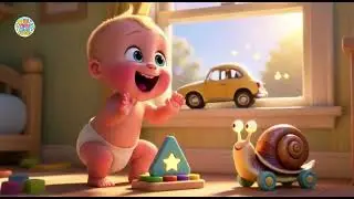 Snail&rsquo;s Cozy Car Glow 🐌🚗✨ | Fun Kids Cartoon | Learning Video for Children