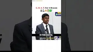 G. O. A. T. 🔥 Birdev Siddhappa 👨&zwj;✈️ | Upsc Interview