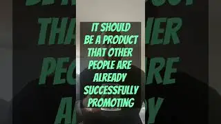 What type of #affiliateproducts should you be promoting? #passiveincome #affiliatemarketing