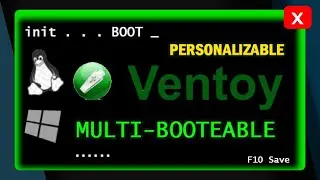 Booteable Instalaci&oacute;n de Sistemas Operativos Ventoy BOOT Personalizable Crea Un Disco Multitarea