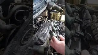 первая форсунка заливает
