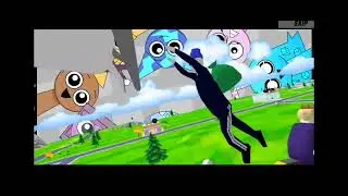 Dude theft wars green screen sprunki retake Richie theme #sprunkiretake
