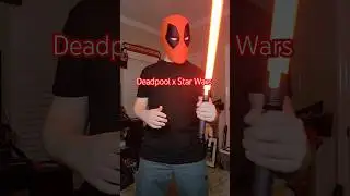 Deadpool x Star Wars #deadpool #deadpoolmarvel #marvel #deadpool3 #lightsaber #starwars #nerd