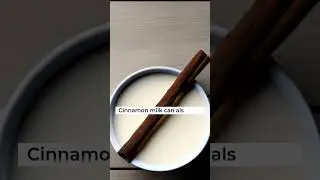 Boost Your Mood with Cinnamon Milk  #shorts