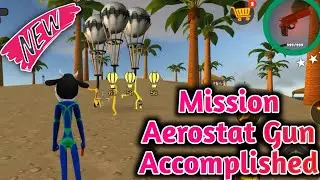 Latest Updated Stickman Superhero II Mission Aerostat Gun Accomlished #stickman #stickmansuperhero