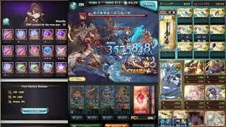 Lv 200 Athena Militis Full Auto feat. ML 30 Doctor and Macula Marius - Granblue Fantasy