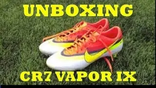 Nike Mercurial Vapor IX Unboxing // Cristiano Ronaldo boots // HD 2013