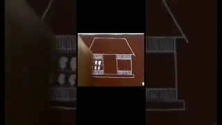 easy drawing of warli hut | warli house #anusartastic #shorts #warliart #warlipainting #warlihut
