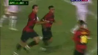 Gol de roger Sport x internacional copa brasil 2008