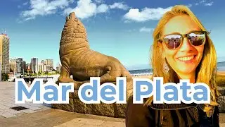 Primeiras Impressões de Mar del Plata! Minha Hospedagem, Vizinhança, Praia e Almoço