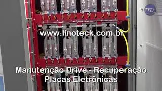 Manuten&ccedil;&atilde;o Conserto powerflex 6000 7000 drive placa eletr&ocirc;nica IHM Inversores rockwell allen-bradley