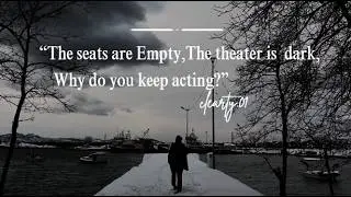 The seats are Empty the theater is dark.......@clearmindset.01