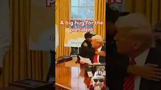 DJ Daniel gives Trump a hug #god #donaldtrump #djdaniel #shorts