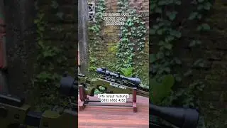 Senapan angin PCP RUGER AWM BLACK ARMY MAGAZINE #bedilersindonesia #gsasportindonesia #bedilers