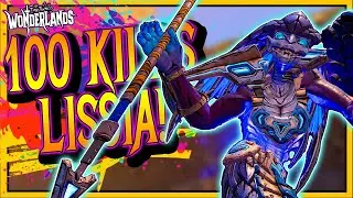 Wonderlands - 100 Chaos 20 Lissia Kills with Max Loot Luck (Liquid Cooling)